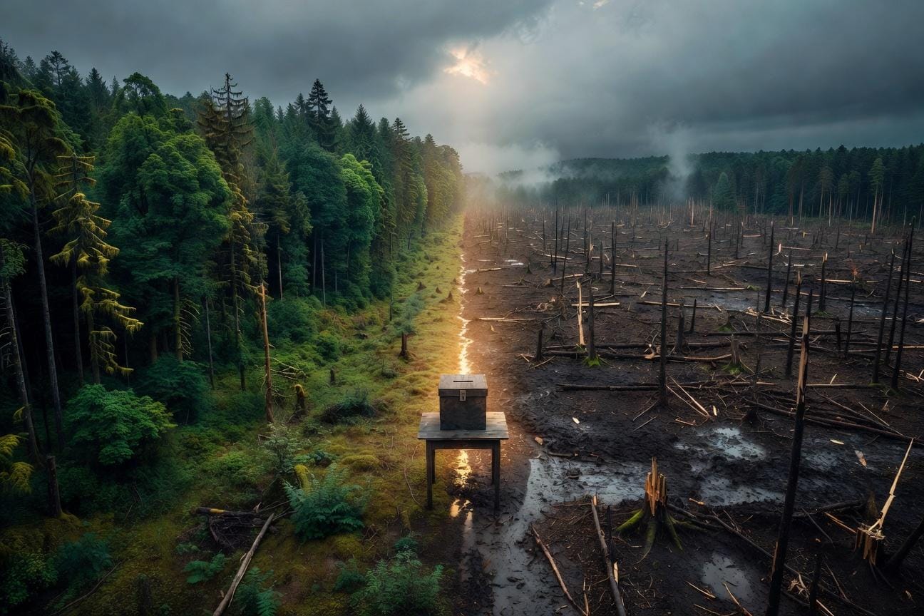 Wylesianie - globalny problem lokalnych wyborów